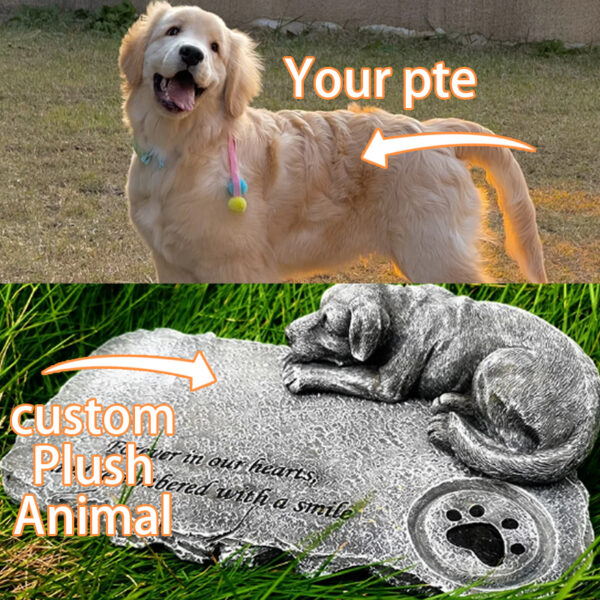 Handmade Leather Pet Portrait Keychain - 图片 9