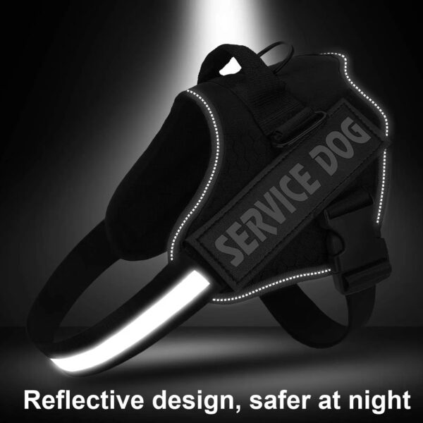 CUSTOM NAME & ID DOG HARNESS - 图片 12